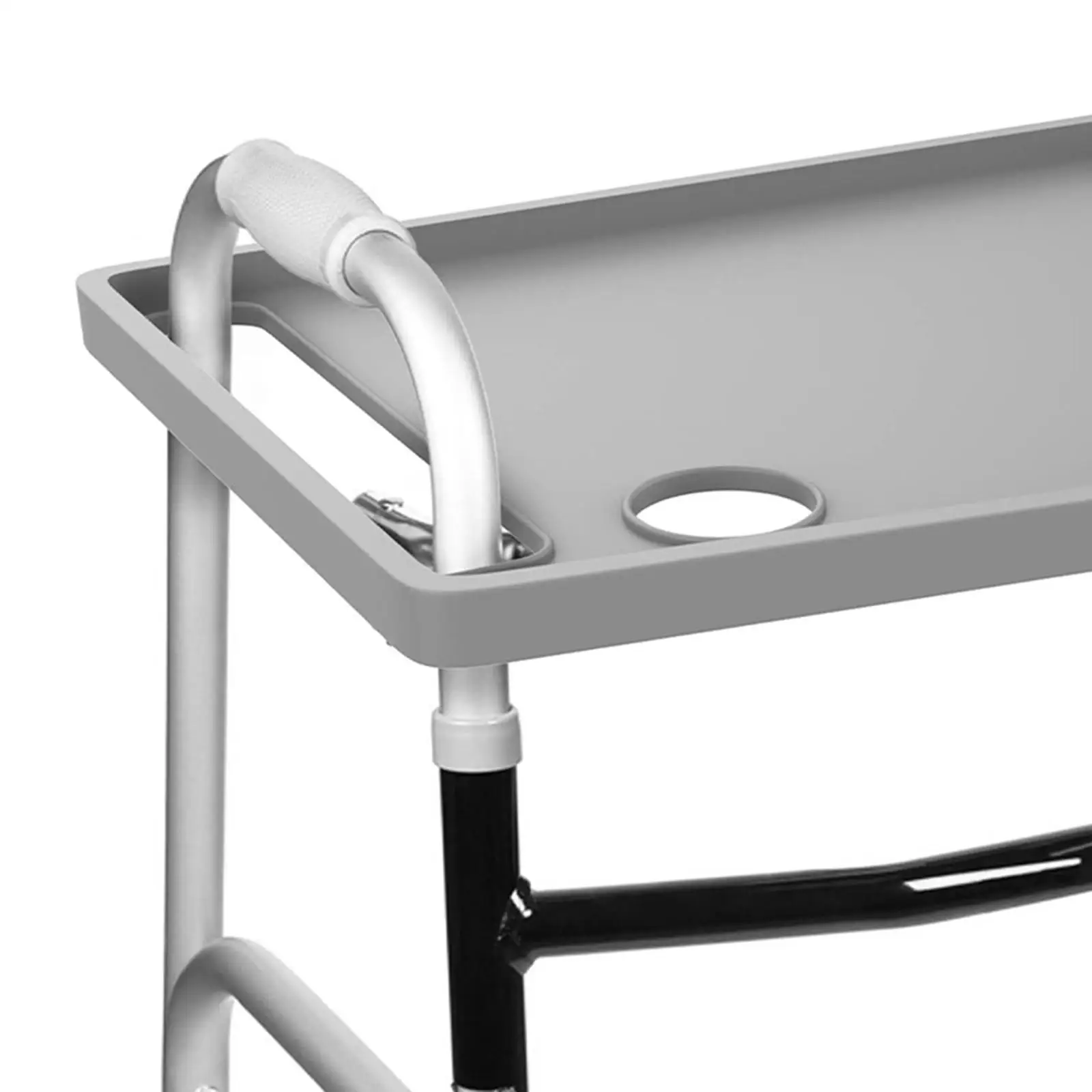 

Lightweight Walker Food Tray with Spill Proof Edges Reading Table Accessory for Elderly for Walking Support