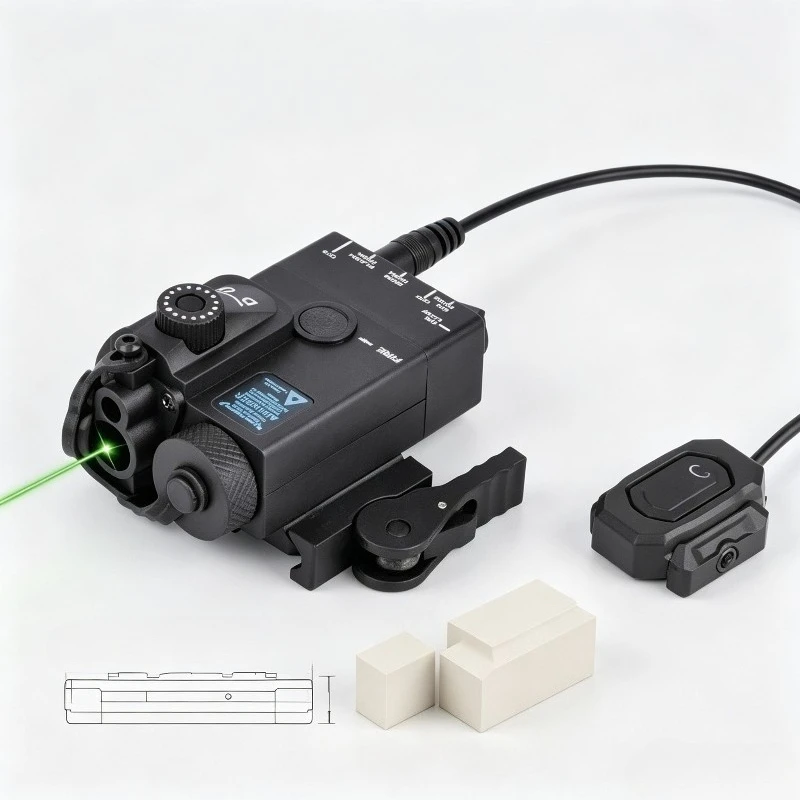 Neat‑Crafted Light Exquisite‑Outline Nylon Accessory Universal Rail Rechargeable Lithium Battery Version