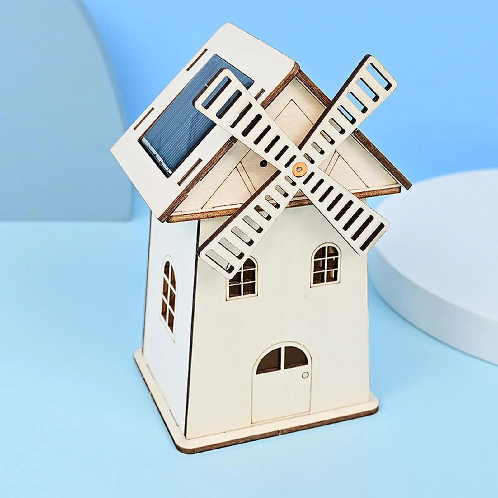 소년 소녀 어린이를 위한 과학 실험 키트, 태양 에너지 풍차 집