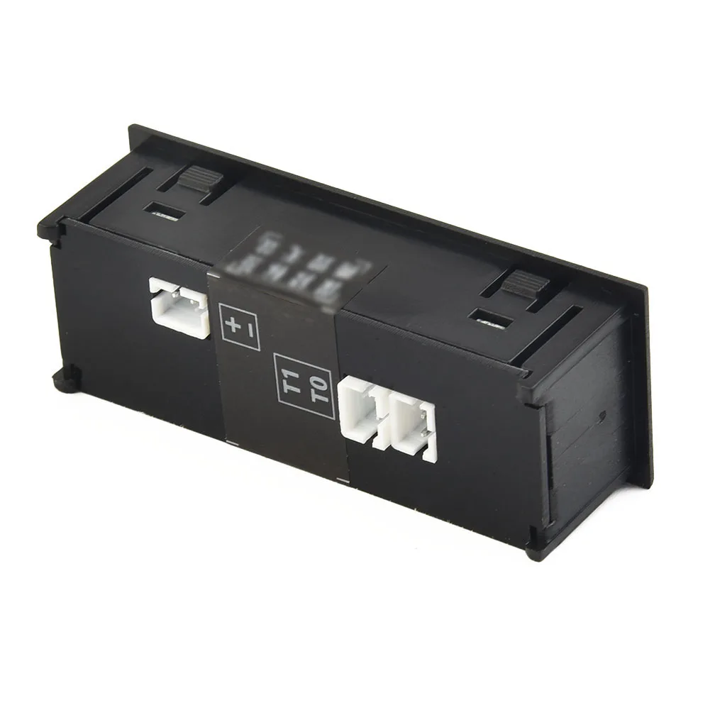 Battery Car Clock DC 12V Monito Temperature Voltage r Voltmeter DIY HighQuality Hot Latest New Newest Replacement