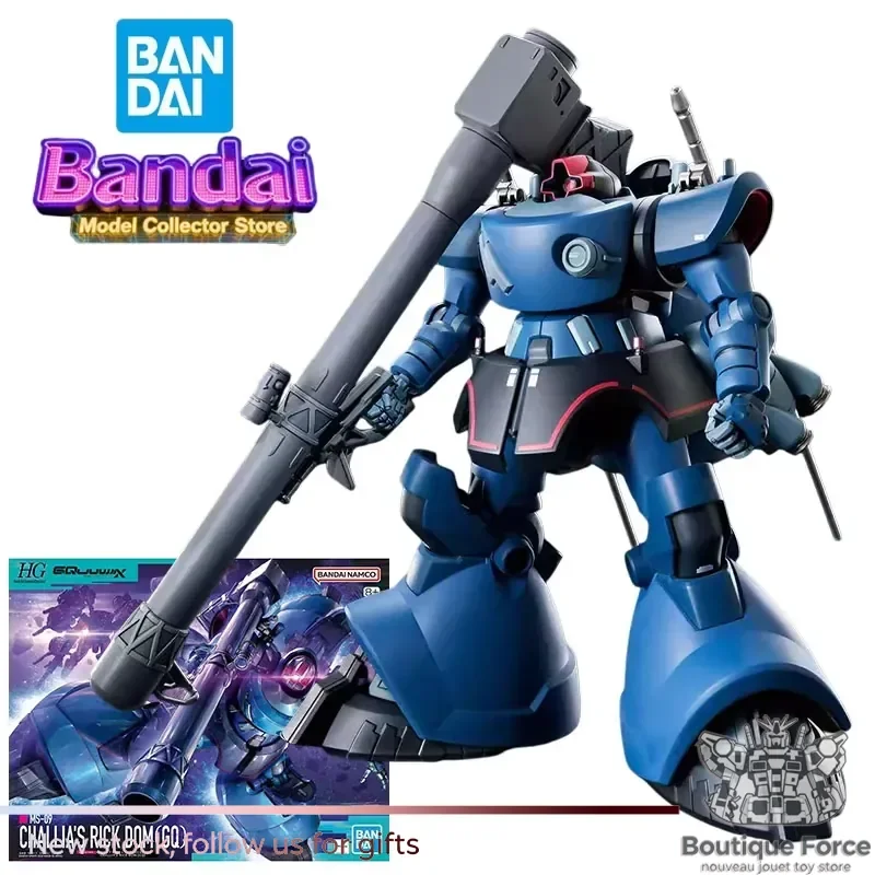 

Bandai Gundam Rick Dom HG 1/144 Action Figure Chlla's Mobile Suit Anime Toy Assembled Model Kit Official Licensed Collectible
