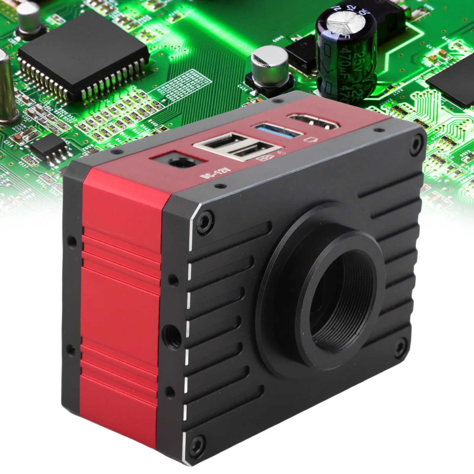 กล้องอุตสาหกรรม 4K กล้องอุตสาหกรรม 4K กล้องจุลทรรศน์อินเทอร์เฟซมัลติมีเดียความละเอียดสูงระดับมืออาชีพ กล้องอุตสาหกรรม HD