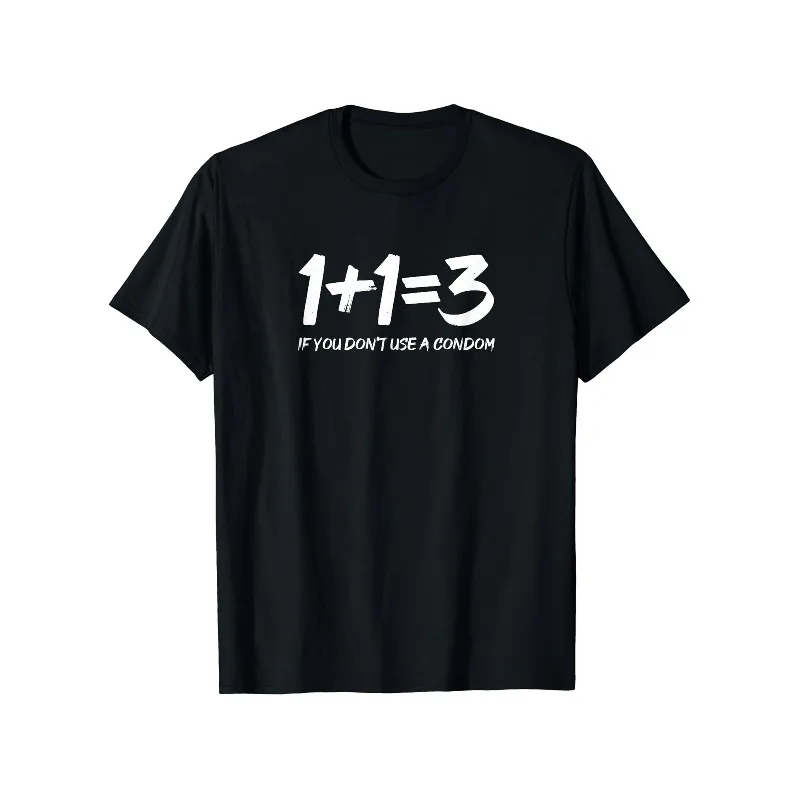 Men's T-shirt -+=If You Don't Use A Funny Adult Joke, It Will Offend The Humor. Summer New Unisex High Street T-shirt