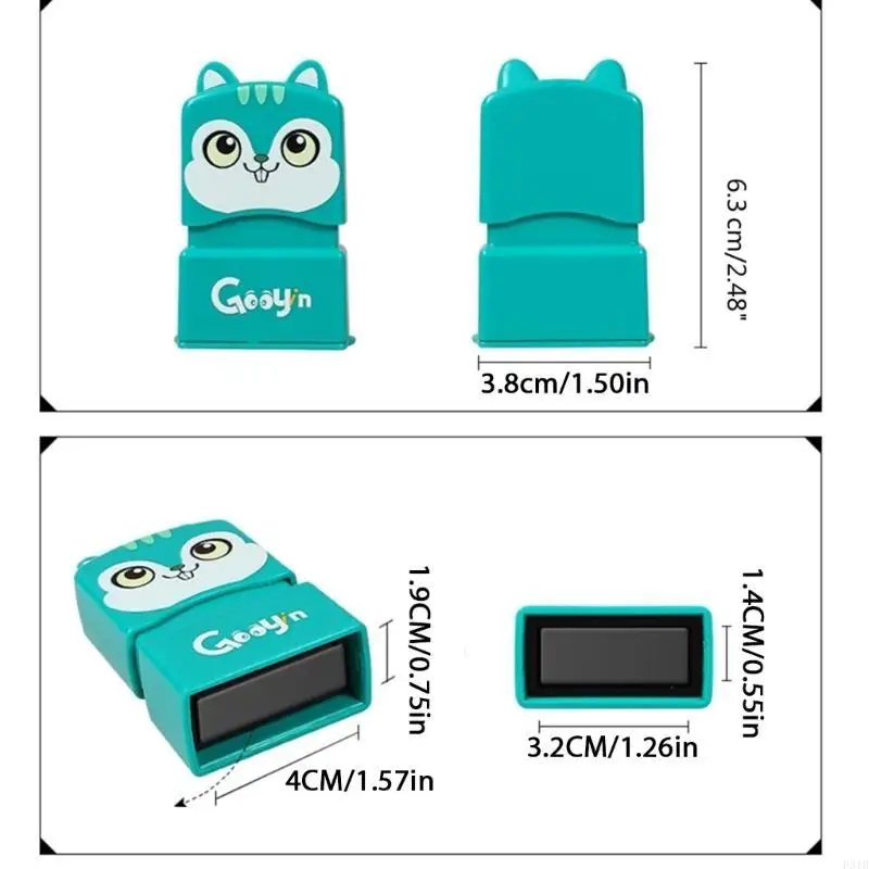 Leuke Patroon Stempelnaam Afdichting voor kinderkleding School Uniform P31B