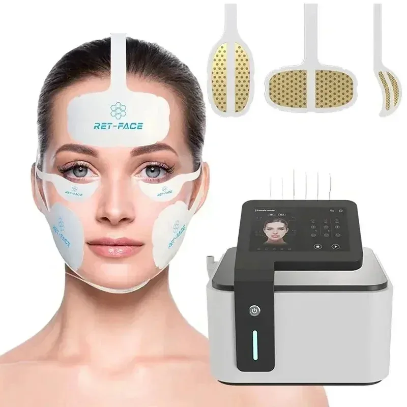 

2025 Latest RET-face 4 in 1 pulse EMS skin lift rf face lift machine facial muscle electromagnetic magnetic V face