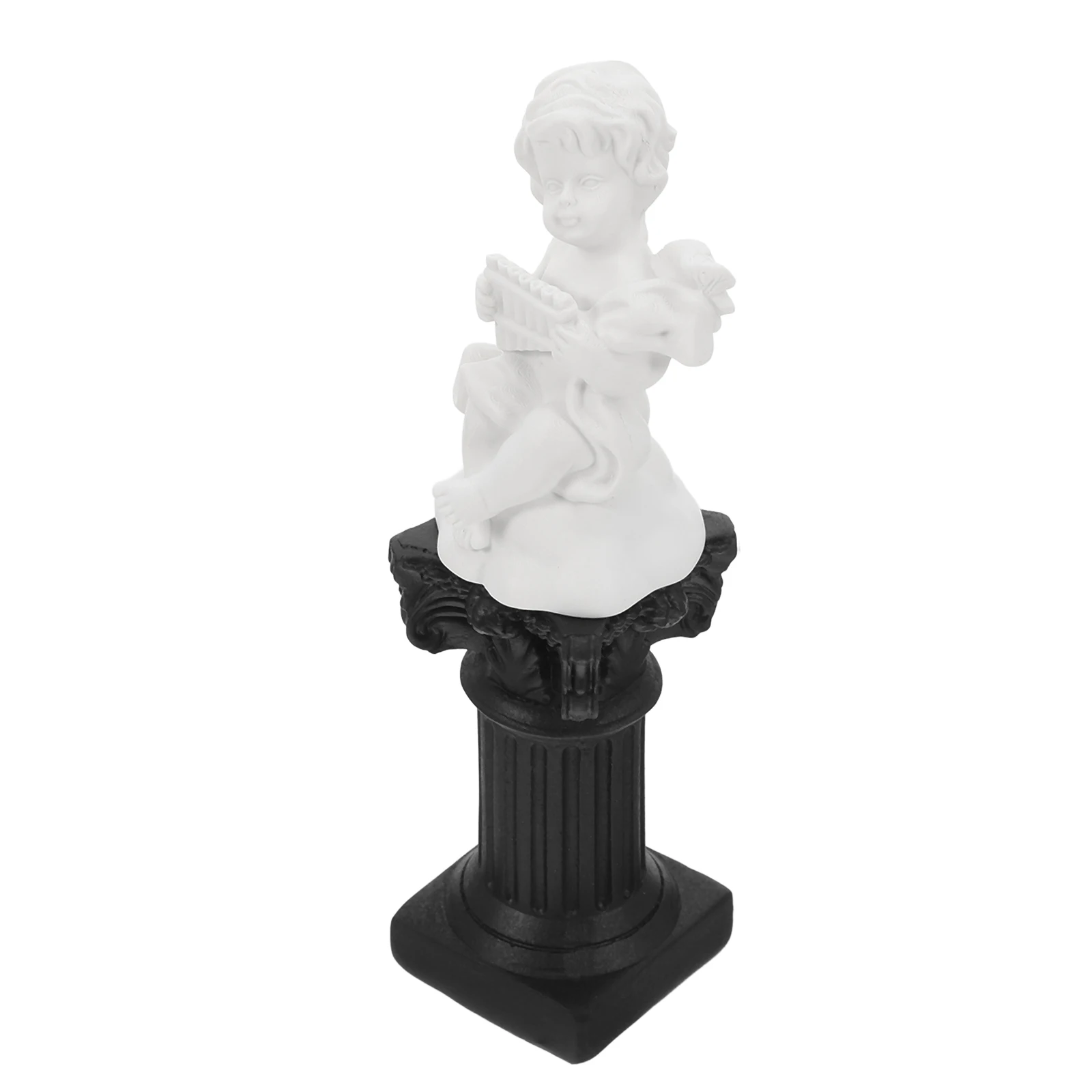 

Mini Roman Column Pedestal Elegant Plaster Ornament For Wedding Home Decor Vintage Holder Statue Sculpture