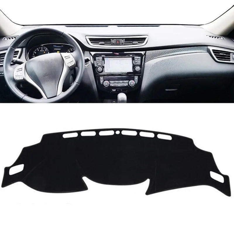 

For Nissan Qashqai J11 2016 2017 2018 2019 2020 2021 Car Dashboard Cover Mat Rug Anti-Glare Dashmat Sunshield Carpet Accessories