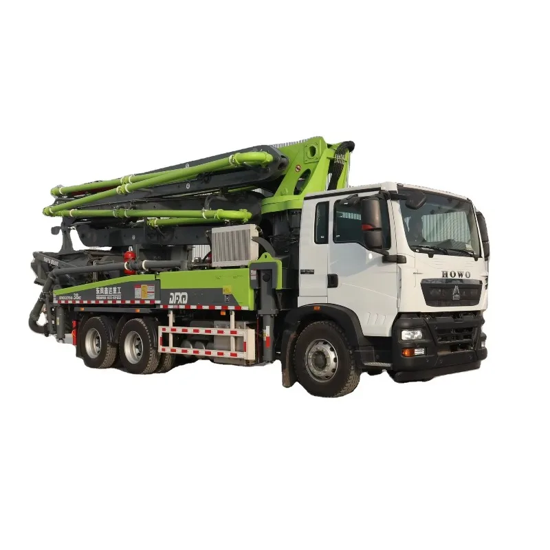 43m Concrete Pump Truck Mounted Boom Pump High Efficiency Ready Mix Concrete Pumping Machine Construction Machinery Pump Truck