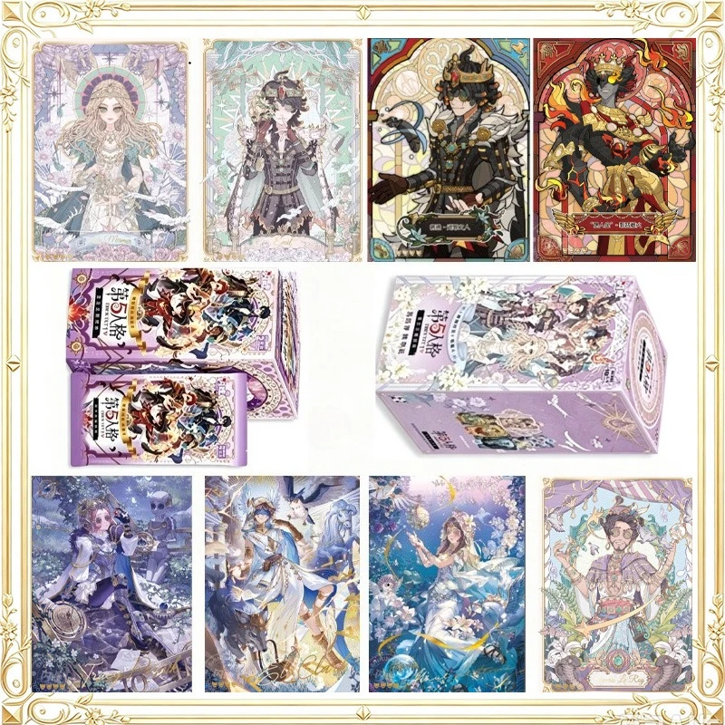 Shining Soul Identity V Cards Identity V Carving Time Series Collectible Trading Card , Rare Foil Anime Game Character Cards