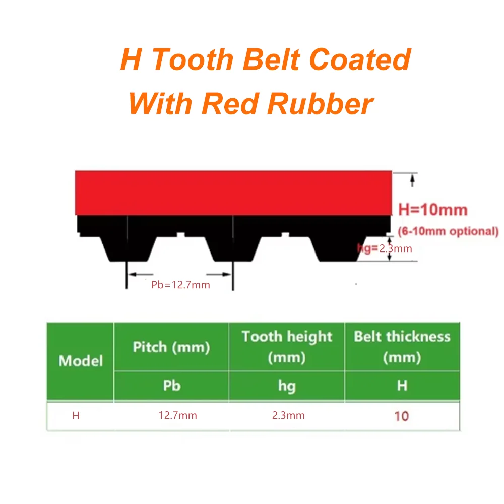 T10 Packaging Machine Film Pulling And Gluing Belt T10 660- 900mm