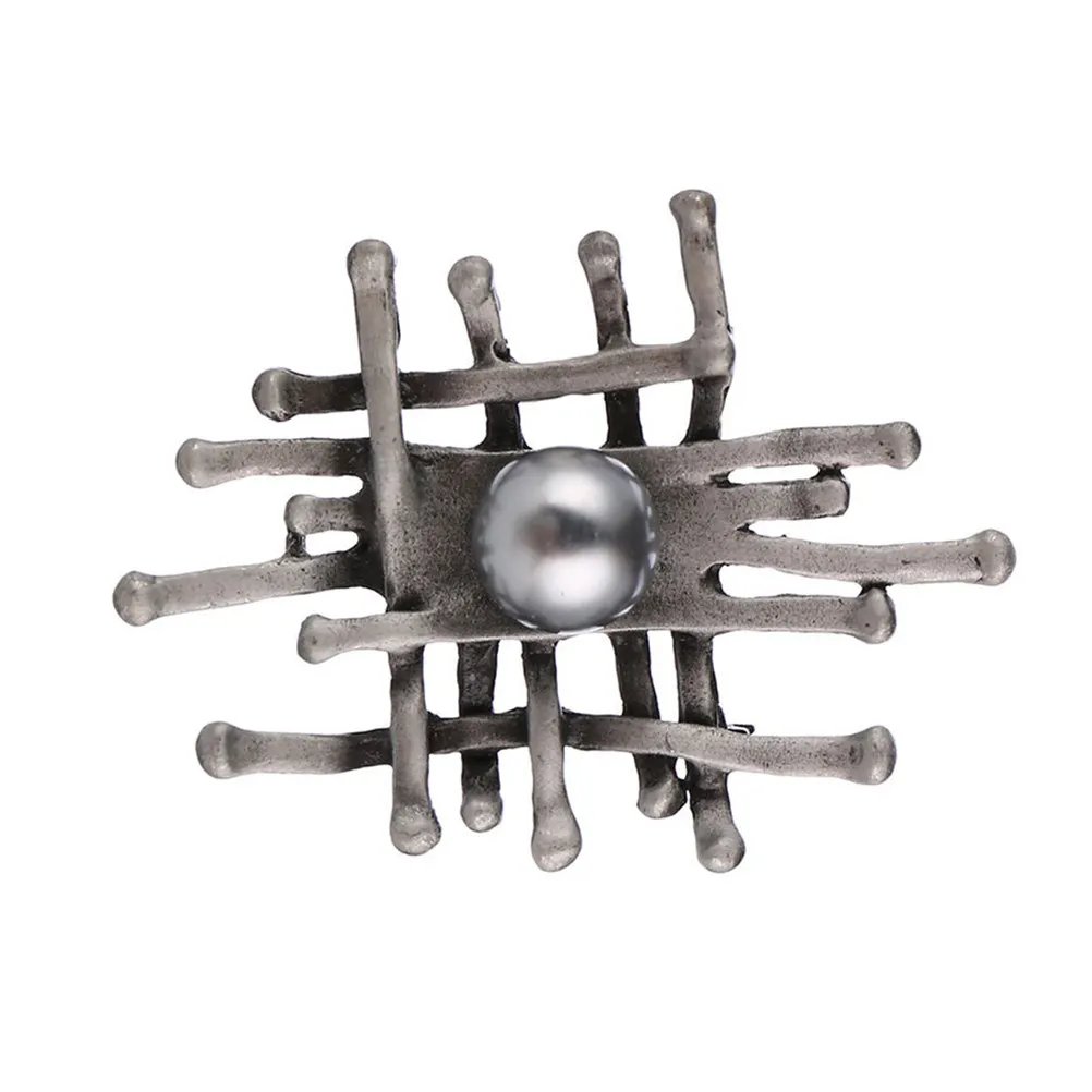 

Pearl Brooch Pin Fashion Mesh Alloy Brooch For Women Chic Clothing Wedding Scarf Hat Decoration Gift Accessory