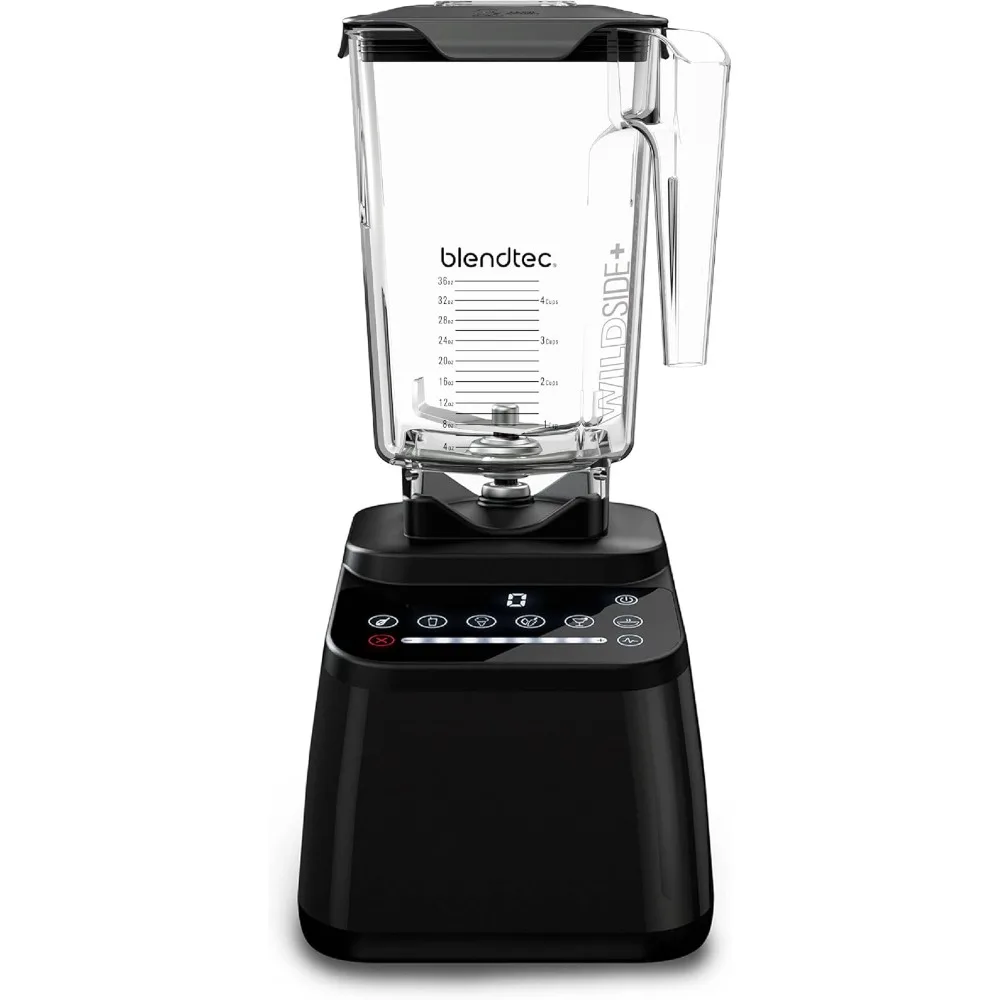 Original Designer Series Blender and 90 Oz WildSide+ Jar - Kitchen Blender Bundle - Black