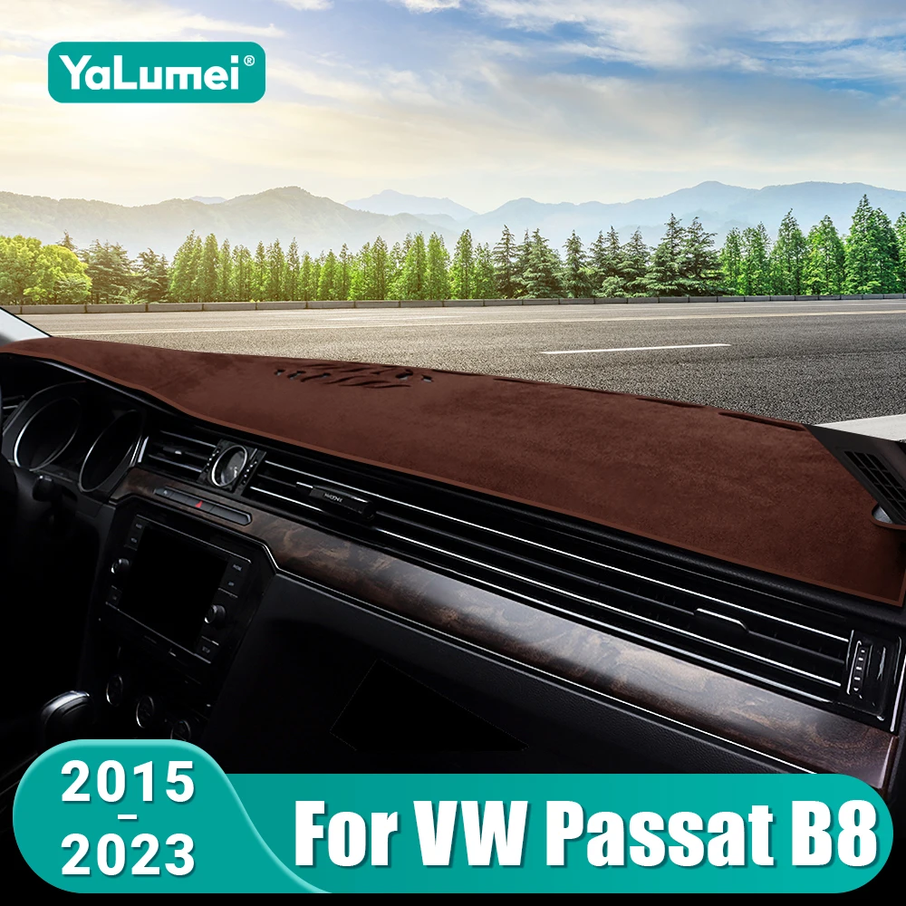 Für Volkswagen VW Passat B8 2015 2016 2017 2018 2019 2020 2021 2022 2023 Auto Dashboard Matte Sonnenschutz Nicht-slip Abdeckung Zubehör