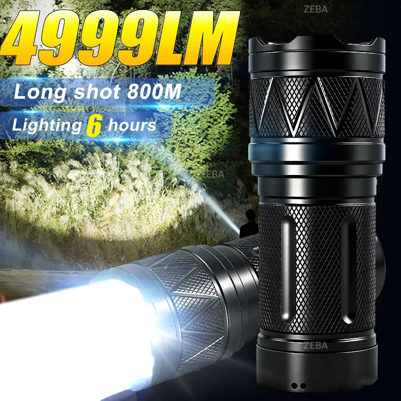 2026ultra-powerful-49999lm-led-flashlight-800m-long-shot-6-hours-runtime-waterproof-handheld-torch-for-outdoor-camping-fishin