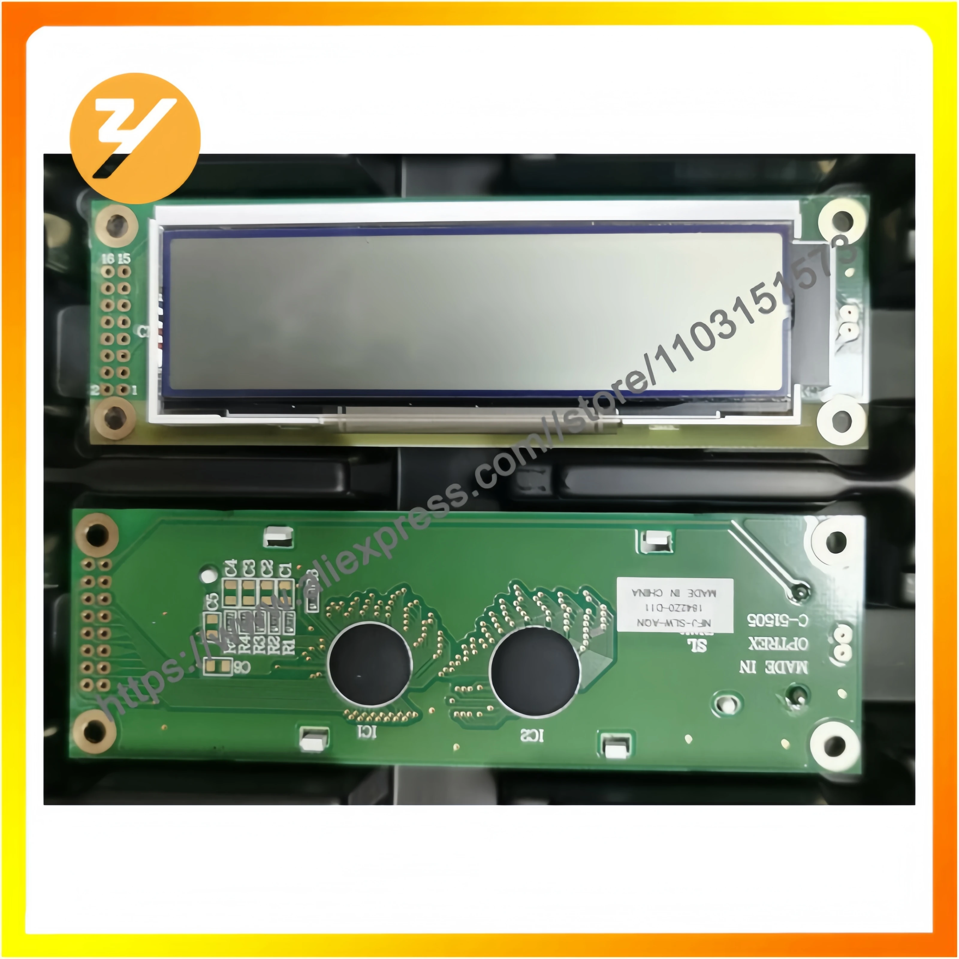

C-51505NFJ-SLW-AQN 3,0 дюйма, 20 символов x 2 линии, модули дисплея FSTN-LCD, поставка Zhiyan