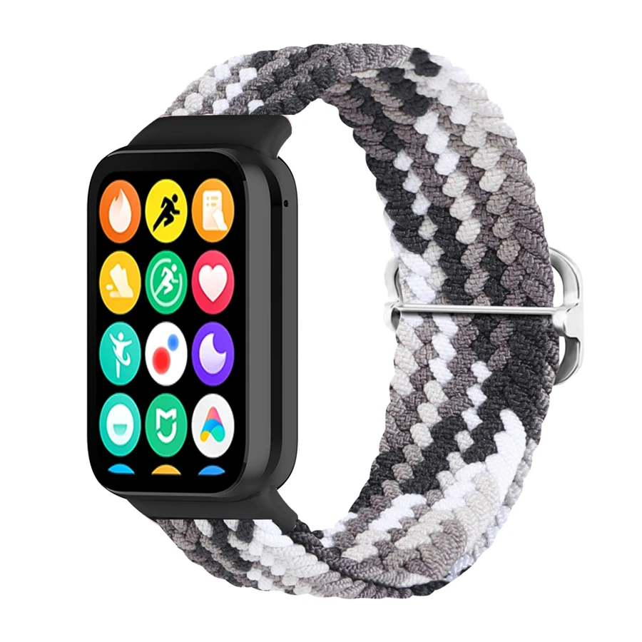 Nylon Braided Strap For Xiaomi Mi Band 8 Pro SmartWatch Band Replacement Bracelet For Mi Band 8 7 Pro Wristband Correa Accessory