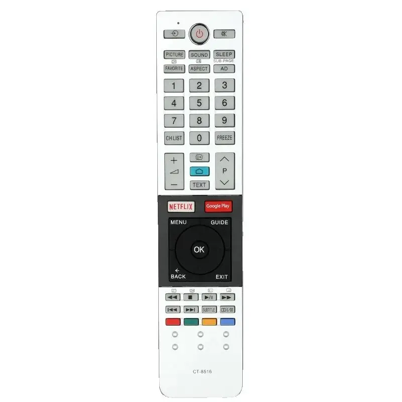 CT-8516 For Toshiba Remote Control Replacement NETFLIX Google Play Buttons, For Toshiba TV 49U975 55U975 65U975 49U9750 55U9750