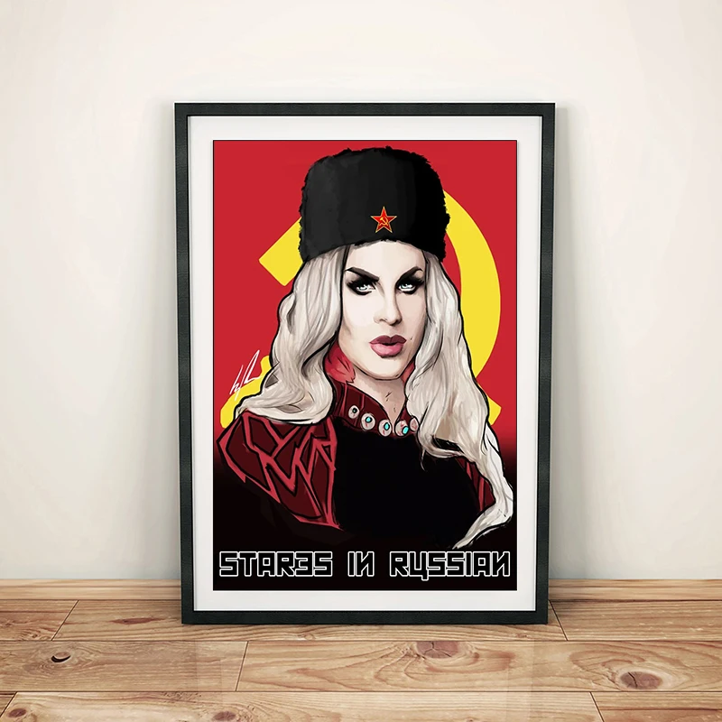 Drag Queens Rupauls Drag Race Posters Canvas Painting Prints Wall Art Pictures for Living Room Home Decor No Frame Cuadros