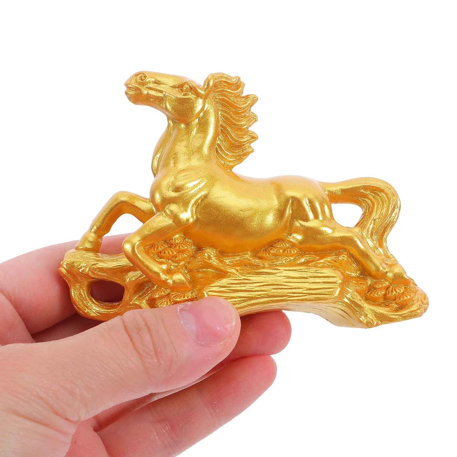 

Household Immediate Success Ornament Decors Resin Feng Shui Zodiac Horse Figurine