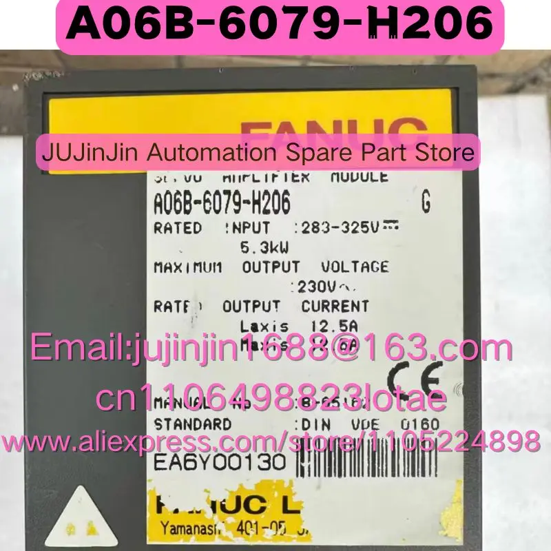 A06B-6079-H206 Used In Good Working Condition Quick Shipment