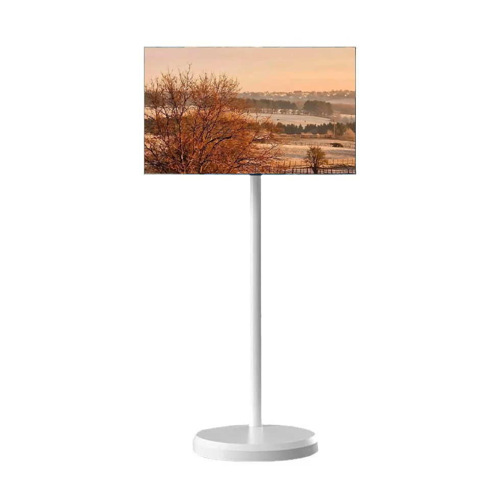 

Wholesale 24.5 Inch Android Smart Portable TV Fully Adjustable Stand 5-9 Hour Battery Smart Touch Screen LED Backlight White