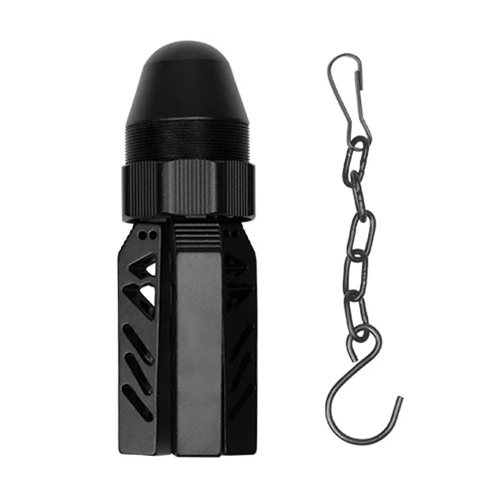 

Wear Resistant Outdoor Accessory Accessory Light Stand Support Black Aluminum Alloy Bracket Camping Light Holder