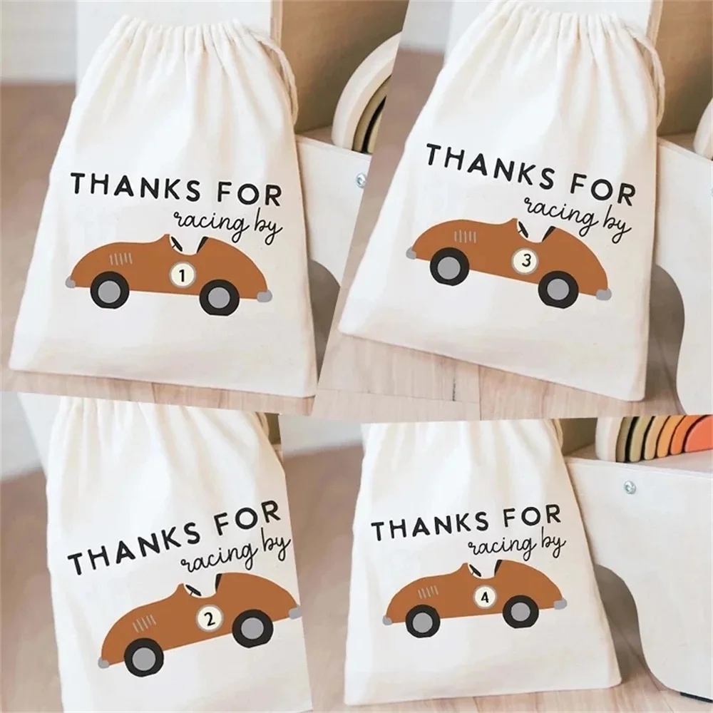 

20pcs Race Car Birthday Gifts Bag Kids Birthday Favors Goodie Bag for 1th 2th 3th 4th Boy Birthday Baby Showers Party Decoration