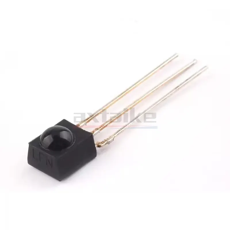 10PCS VS1838 1838 0038 CHQ0038L Ricevitore universale 38kHz Ricevitore a infrarossi Tubo di ricezione del telecomando 3Pin Testa rotonda HX1838