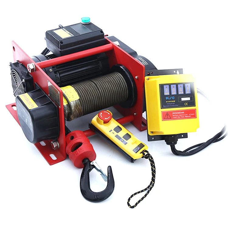 

Mini 230v 220v Electric Winch Winch Hydraulic 10000 lbs 12v