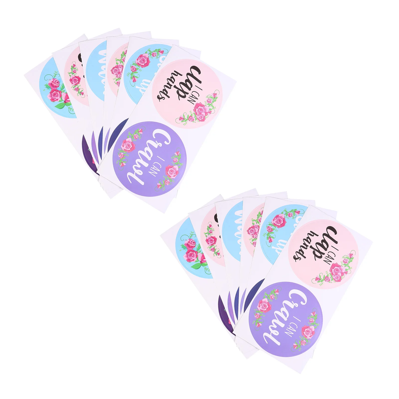 

24 Pcs Stickers Baby Milestone Newborn Infant Decals Clothing Girls Pregnant Woman