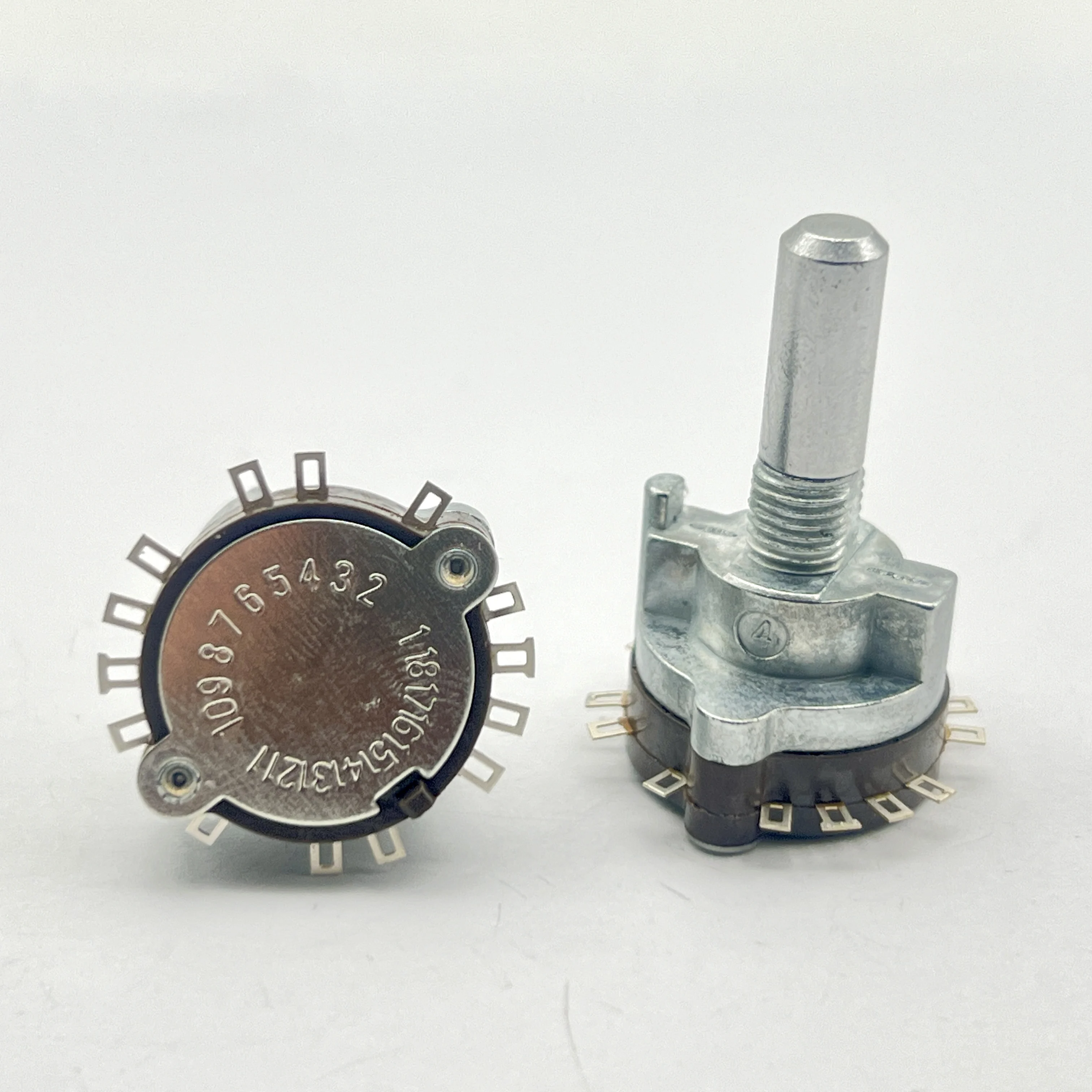 1 pcs Taiwan DP5T Rotary Switch 4 Down Handle Length 20mm Electronic Rotary Switch
