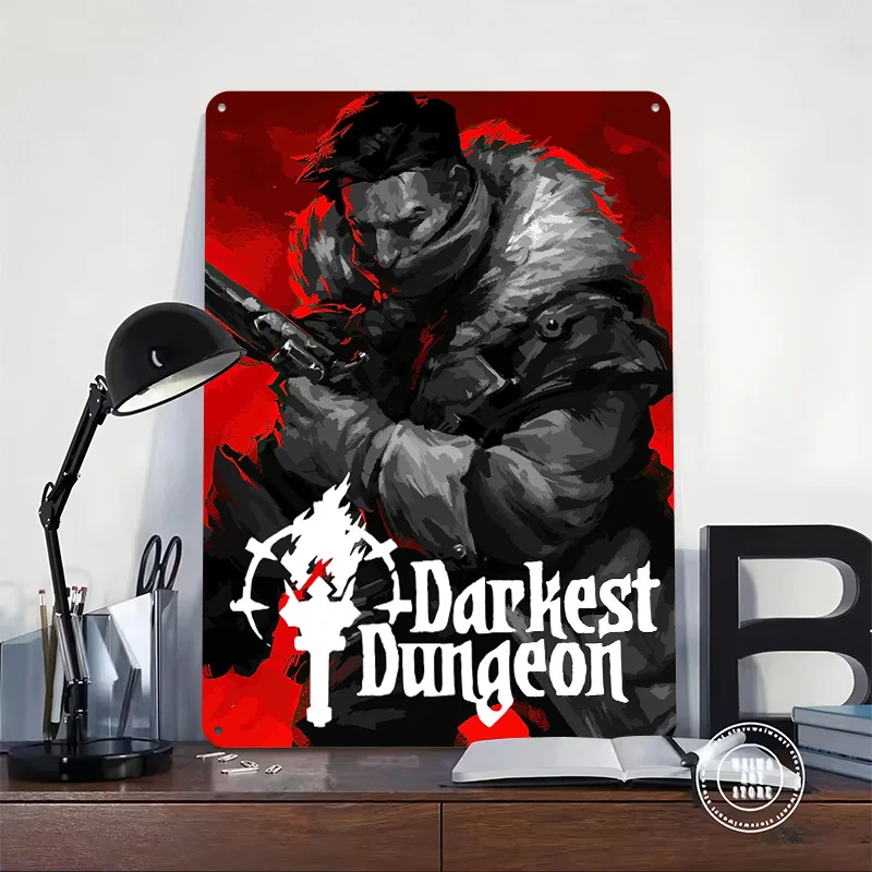 أحلك الزنزانة شخصية معدنية ملصق القصدير علامات جدار الفن الملصقات على جدار ديكور علامة معدنية مخصصة للديكور المنزل الرجعية