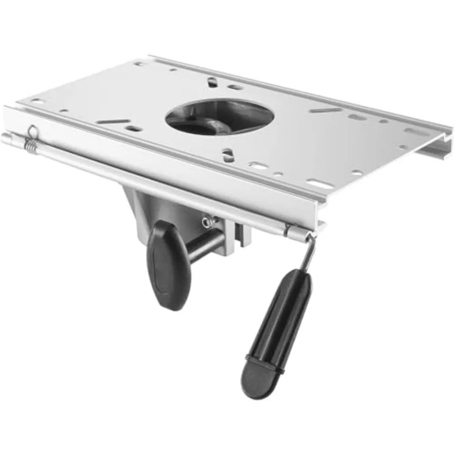 

Boat Seat Fore and Aft Seat Slide Secure Locking Seat Mount Strong Aluminum Boat Seat Mount Slide Fits 2-7/8 Inch Diameter Suit