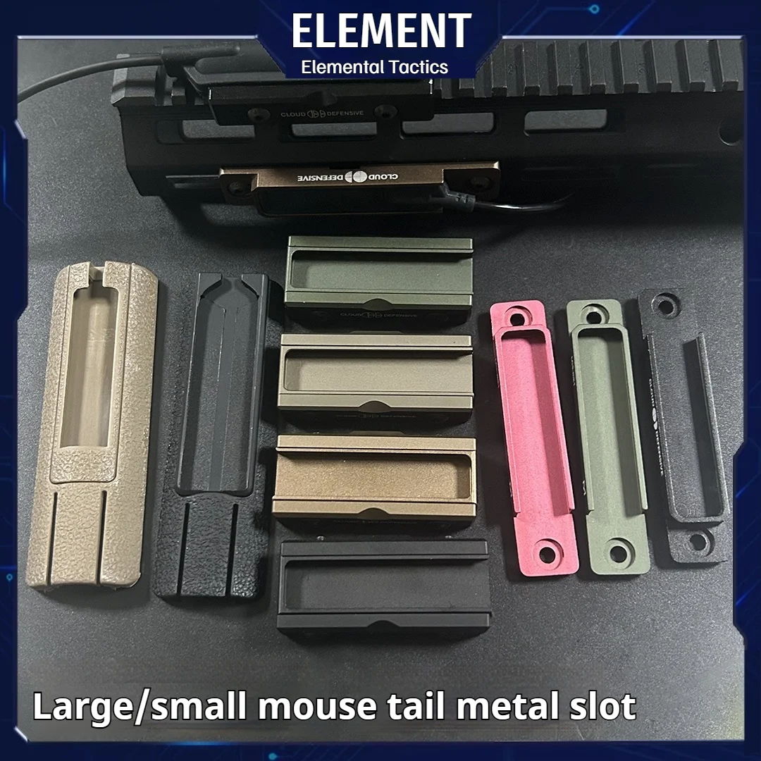 ฐานยึดไฟฉายแบบโลหะ รุ่น Element Metal Nylon Rat Tail Slot SF Flashlight MLOK 2.5 3.5 Rat Tail Slot Switch LCS