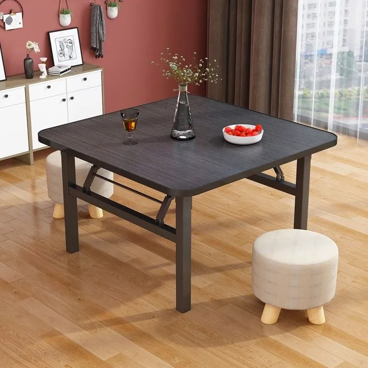 Folding Low Table Simple Outdoor Square Table Rental House Dormitory Dining Table Stall Small Floor