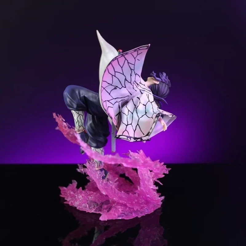 Demon Slayer 20 cm Kochou Kanae Bella Ragazza Anime Figura Modello Statua Collezione Ragazzi Decorazione Desktop Ornamento Giocattoli Regali