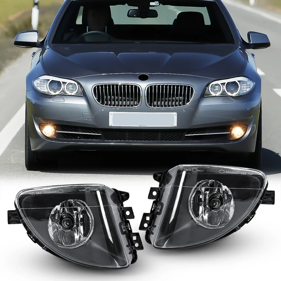 

Car Fog Lights For BMW 5 Series F10 F18 520d 520i 523li 525li 530li 2010-2014 Front Bumper Lamp 63177216886 63177216885 Car Part