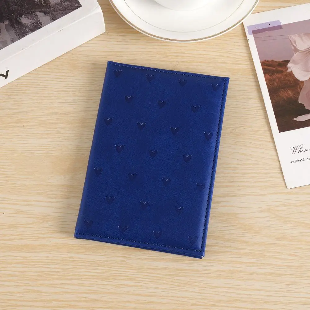 Portable Document Protector Case Wallet Love Printed Passport Cover Travel Passport Case PU Leather Passport Holder