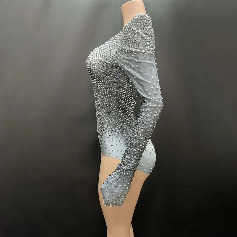بدلة نسائية لامعة لعام 2025 ملابس راقصة جوجو ملابس كرنفال الهالوين ملابس ملهى ليلي بار عرض الحفلات زي المغني المرحلة