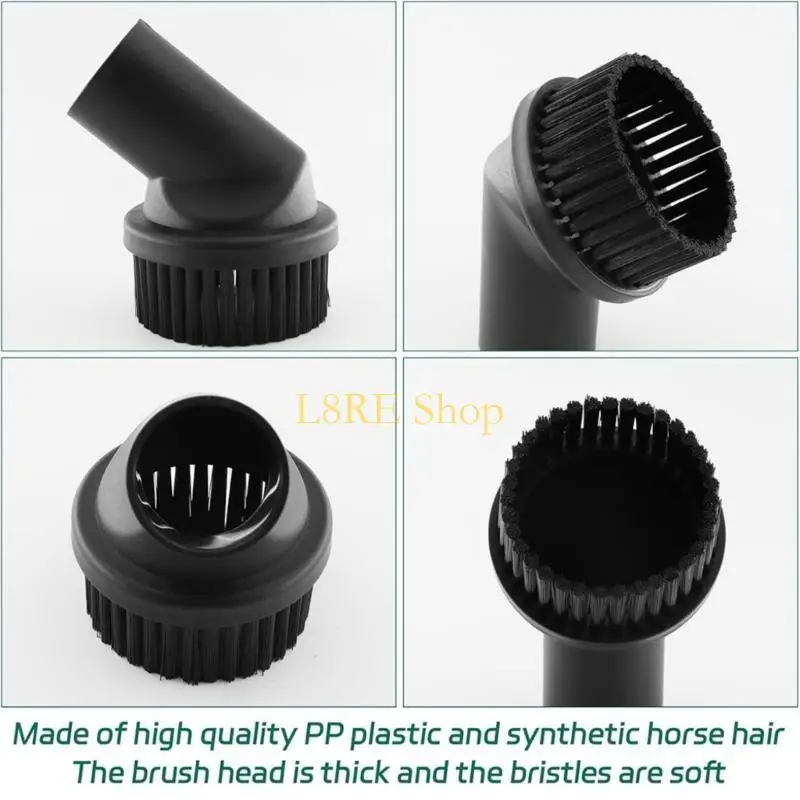 مجموعة ملحقات فراغ L8RE 4 مع فرش الشعر الناعمة