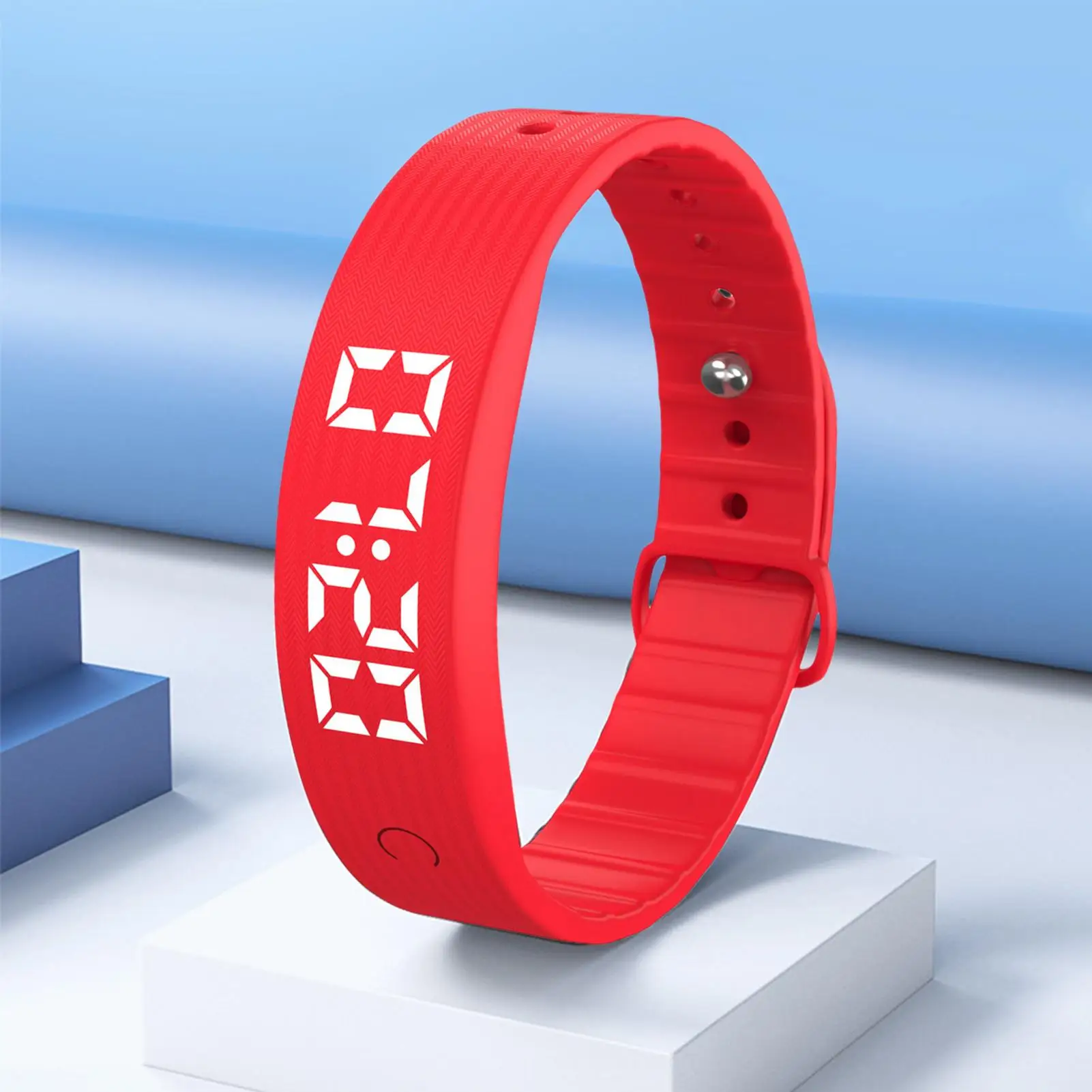 

Вибрационный наручный будильник, перезаряжаемый браслет с таймером, часы для тяжелых сна, часы 8, будильники для взрослых, детей, пар, ежедневно