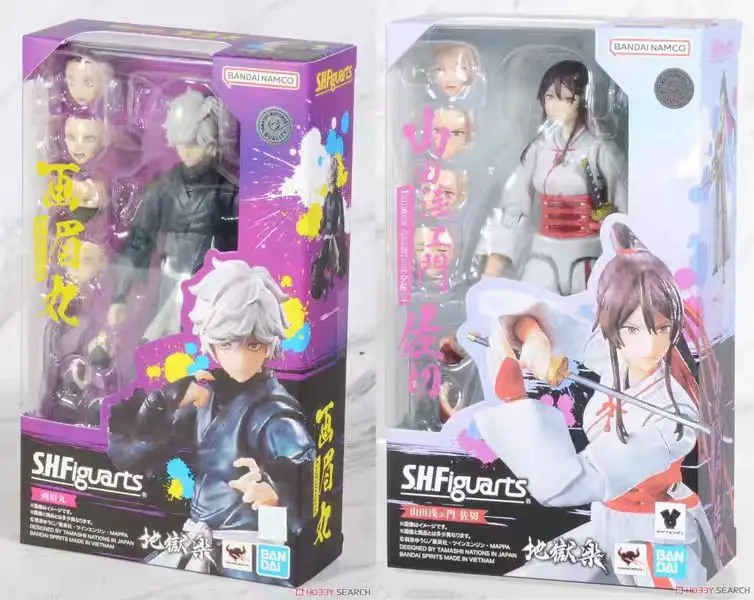 

SHF оригинальные адский рай Ямада Асаемон Сагири фигурки модель игрушки аниме фигурка ПВХ