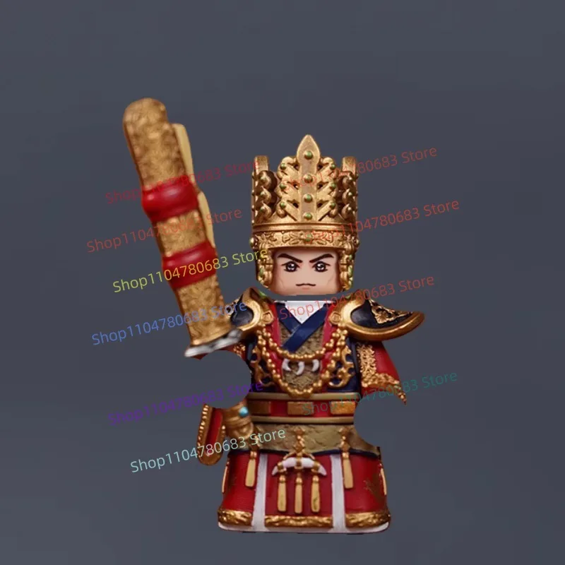 اللبنات ملك سيلا عمل صغير الشكل التجمع نموذج عرض تمثال أنيمي الكرتون اكسسوارات لعبة الزخرفية هدية