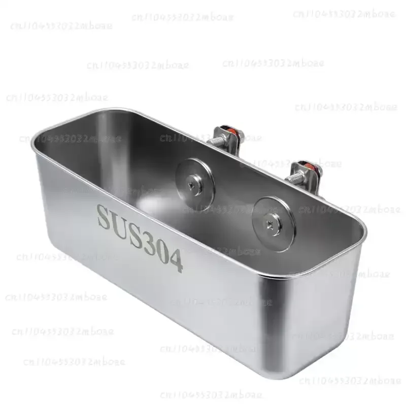 BB Stainless steel yacht railing accessories fishing boat equipment storage live bait box sea fishing sand silkworm box