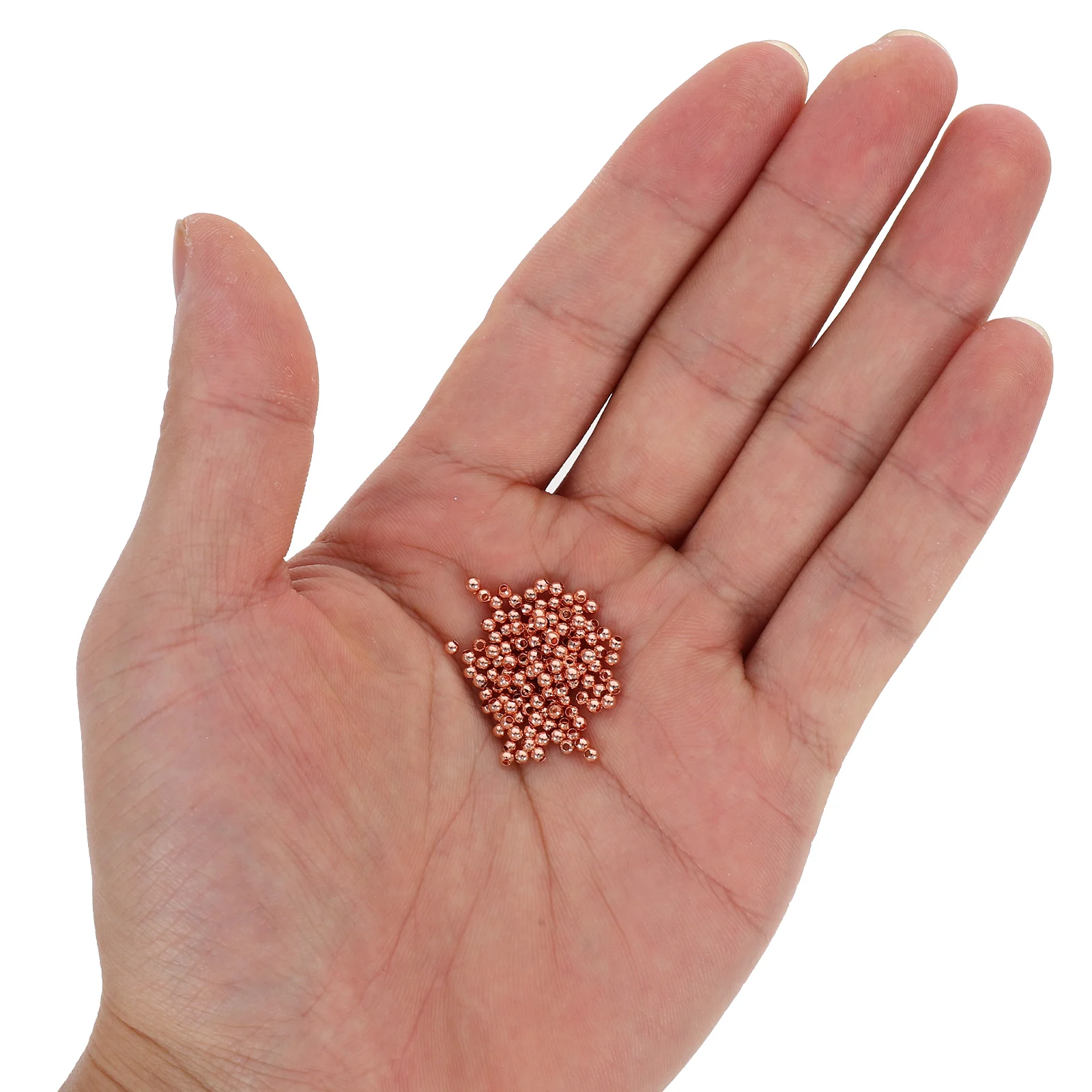 

Bracelet Spacer Beads Jewelry for Making Gold Plated Beading Supplies Craft Loose Accessories Bracelets