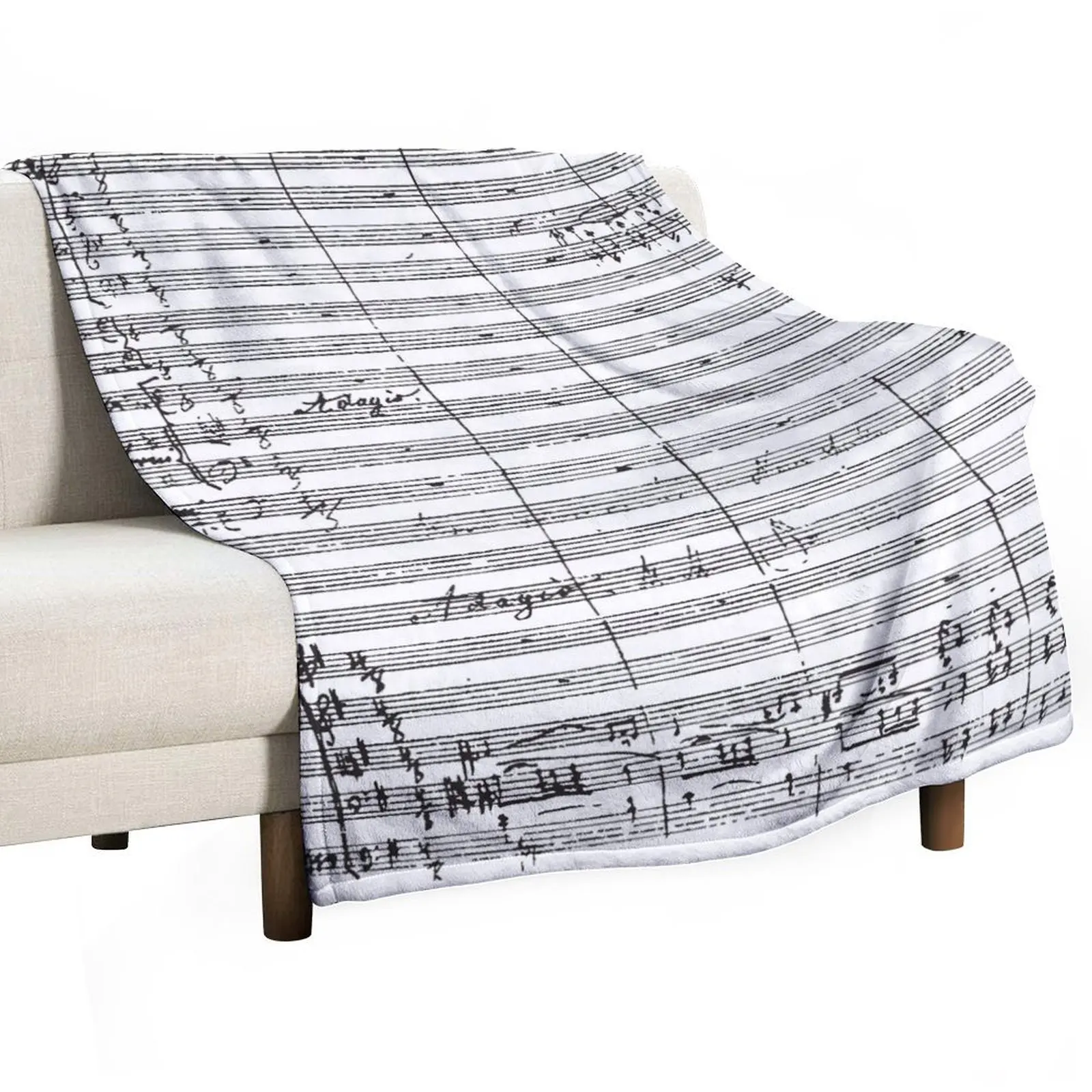 Dvo?ák's New World Symphony Sheet Music Throw Blanket Summer Beddings Sofa Quilt Blankets