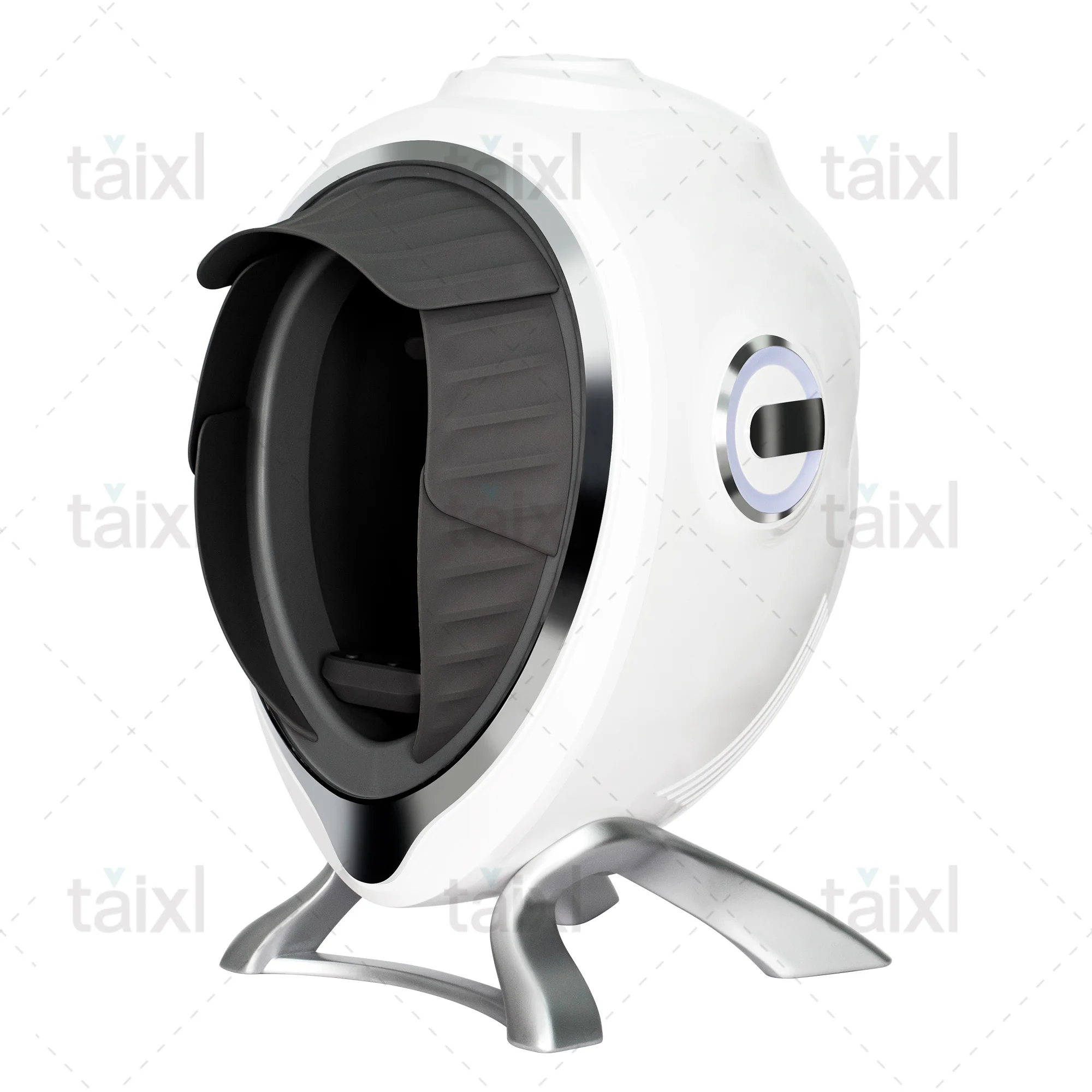 Machine d'analyse de peau à miroir magique intelligent AI - Scanner d'analyse faciale numérique 3D pour la détection d'humidité des rides.