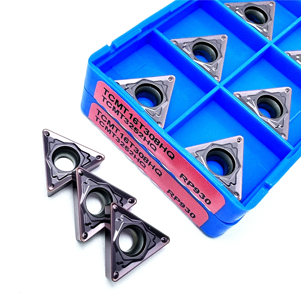 TCMT090204 TCMT110204 TPMT110304 TCMT16T304 TCMT16T308HQ RP930/CA5525 Carbide Insert steel processing CNC lathe cutting tool