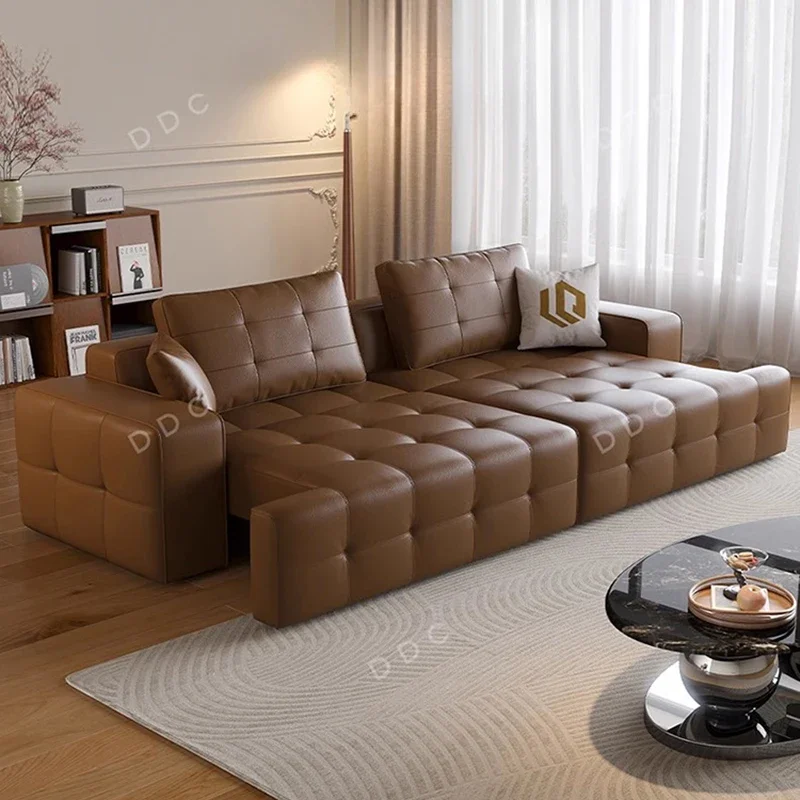 Italian Minimalism Living Room Sofa Nordic Luxury Villa Electric Reclining Sofas Puff Cloud Couch Home Furniture Sofa Cama FYRS