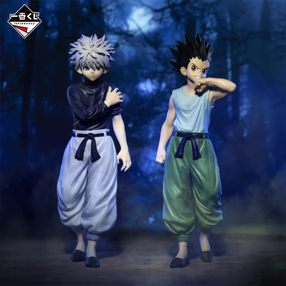 Originale in Magazzino Bandai Spirits Ichiban Kuji Hunter × Hunter Killua Zoldyck Gon Freecss Anime Figure Action Figure Garage Kit